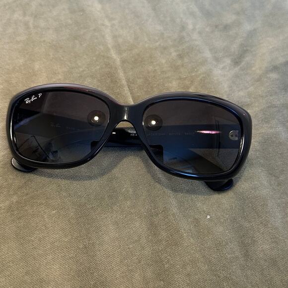 Ray-Ban Jackie Ohh Polarized Black Sunglasses - Picture 2 of 9